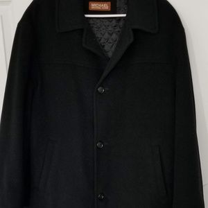 Men black coat Size M. MICHAEL KORS